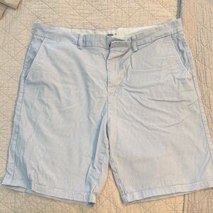 Old Navy Men's Sky Blue Flat Front Shorts